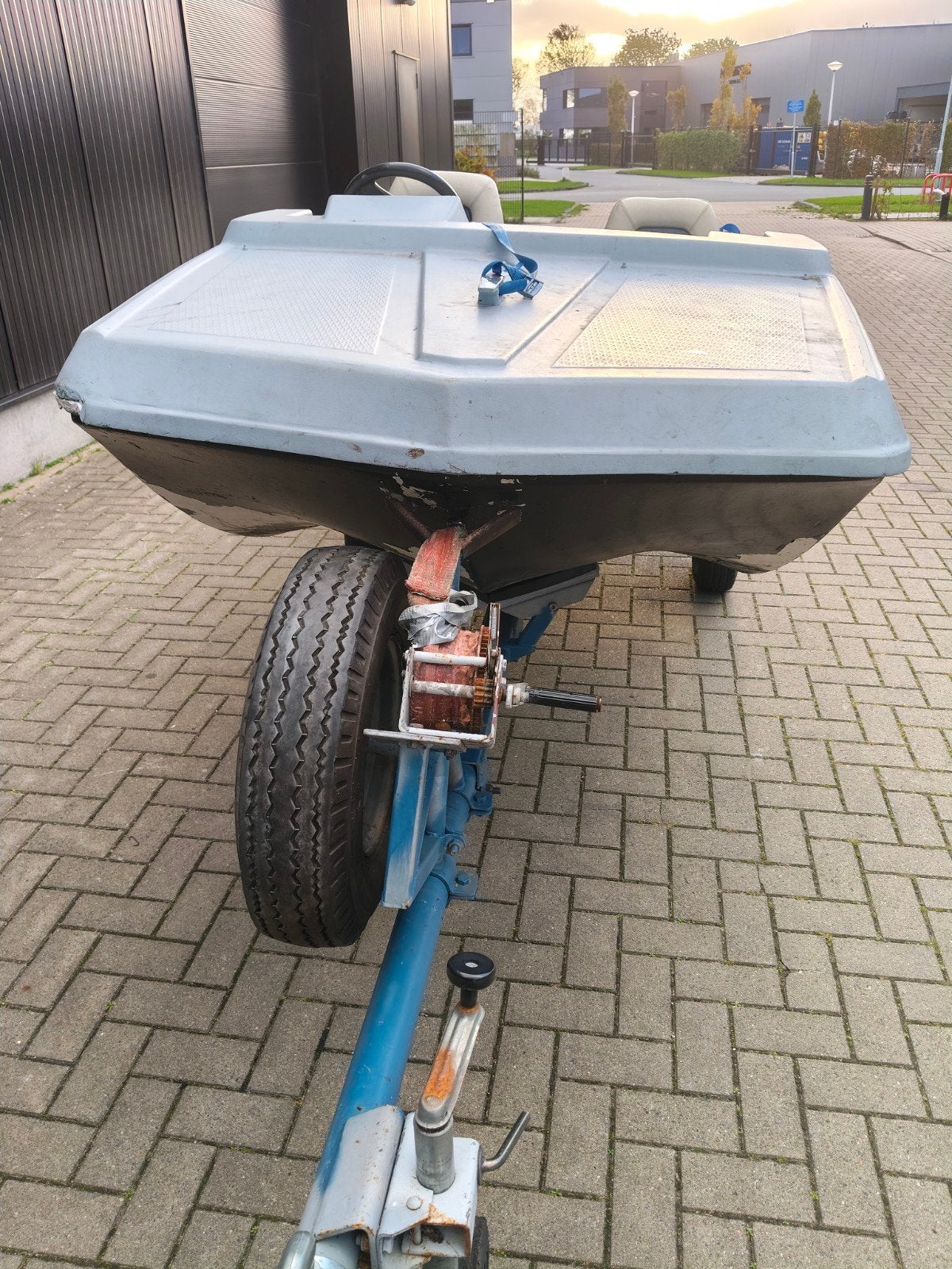 boot zonder motor en trailer, Watersport en Boten, Ophalen, Motorboot