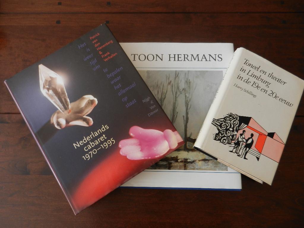 boeken cabaret & toneel, Boeken, Overige Boeken, Zo goed als nieuw, Ophalen of Verzenden