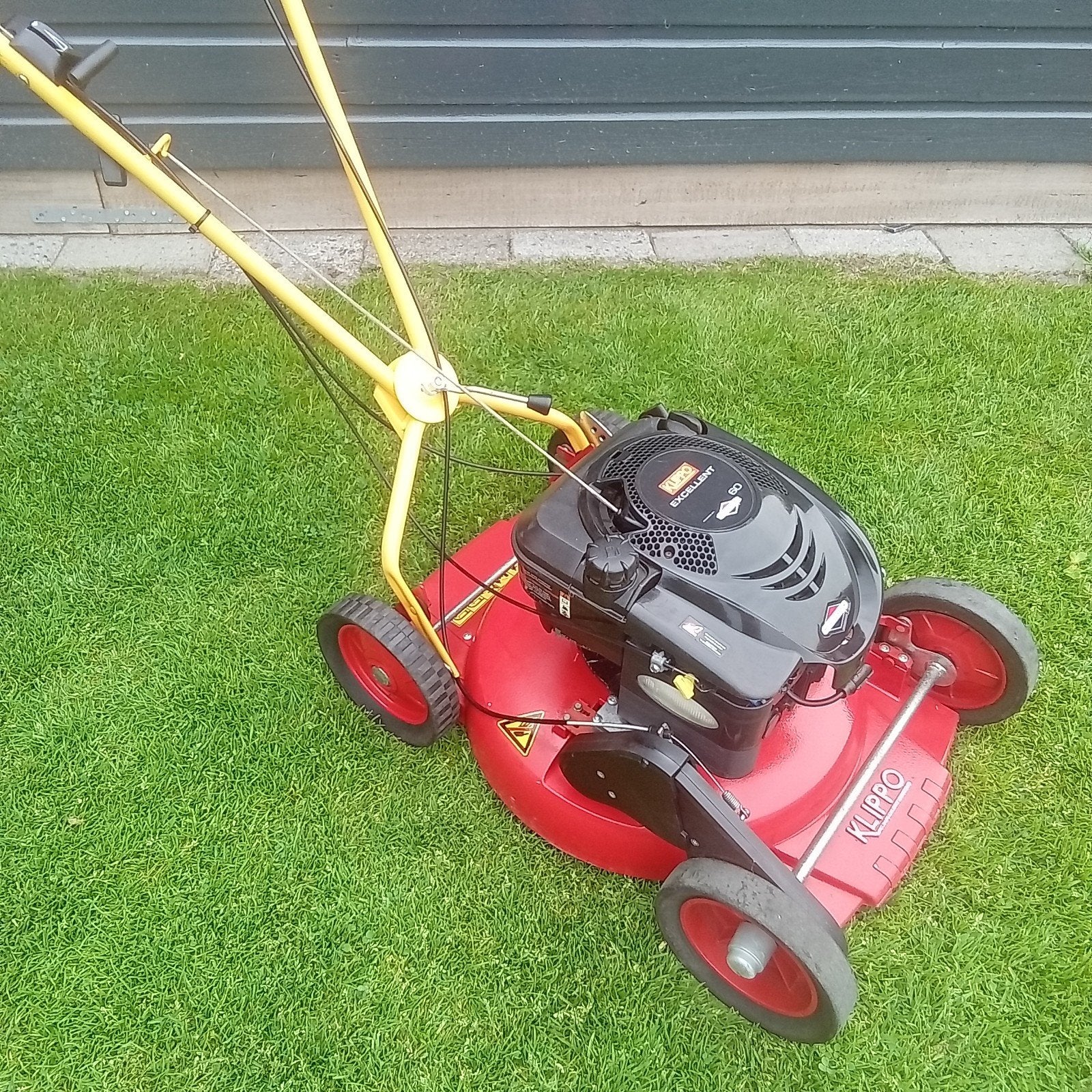 KLIPPO MULCH GRASMAAIER ZELFRIJDEND BENZINE MAAIER, Ophalen, Cirkelmaaier, Klippo, Gebruikt