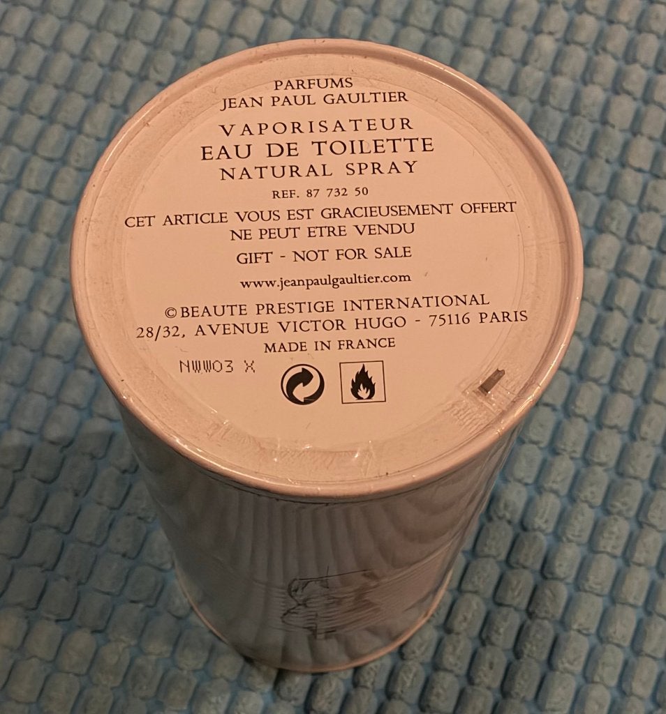 Fleur du Male Jean Paul Gaultier EDT 75ml (promo), Ophalen of Verzenden, Nieuw, Parfumfles, Gevuld