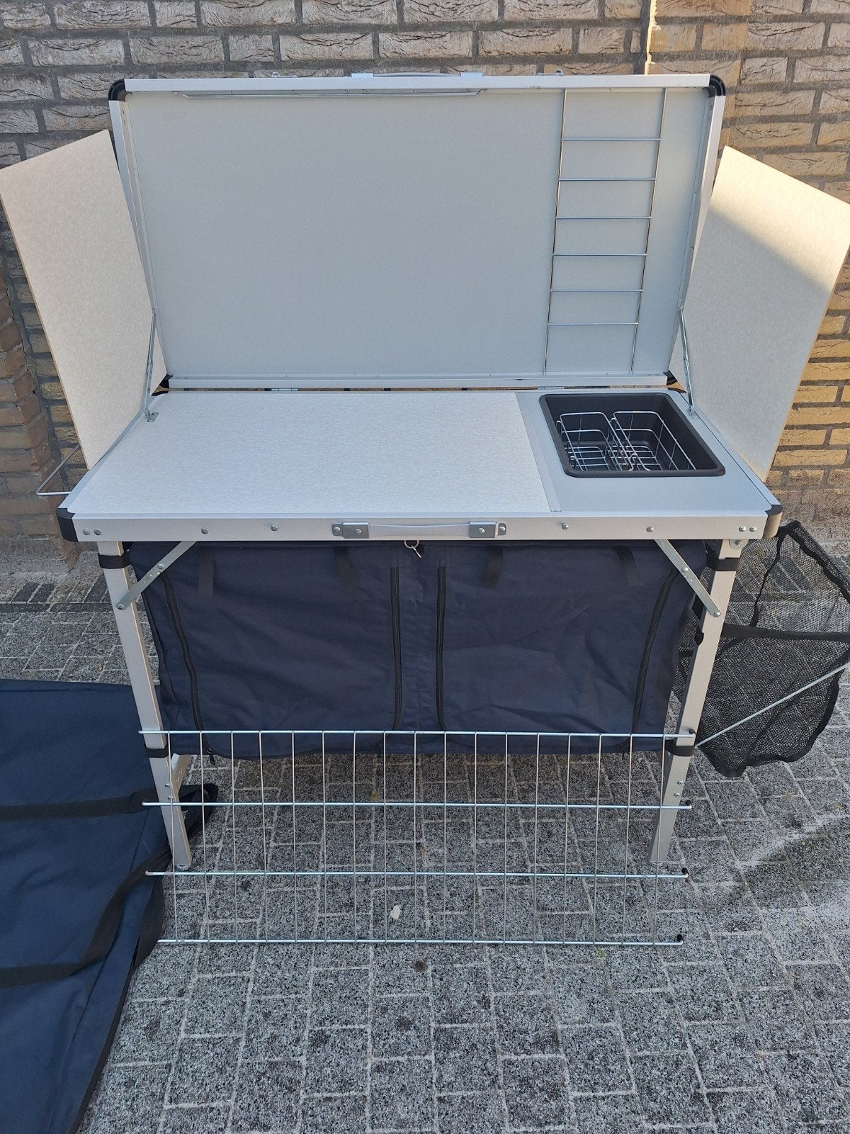 camping keuken nieuwe, Caravans en Kamperen, Kampeermeubelen, Ophalen, Zo goed als nieuw, Campingkast