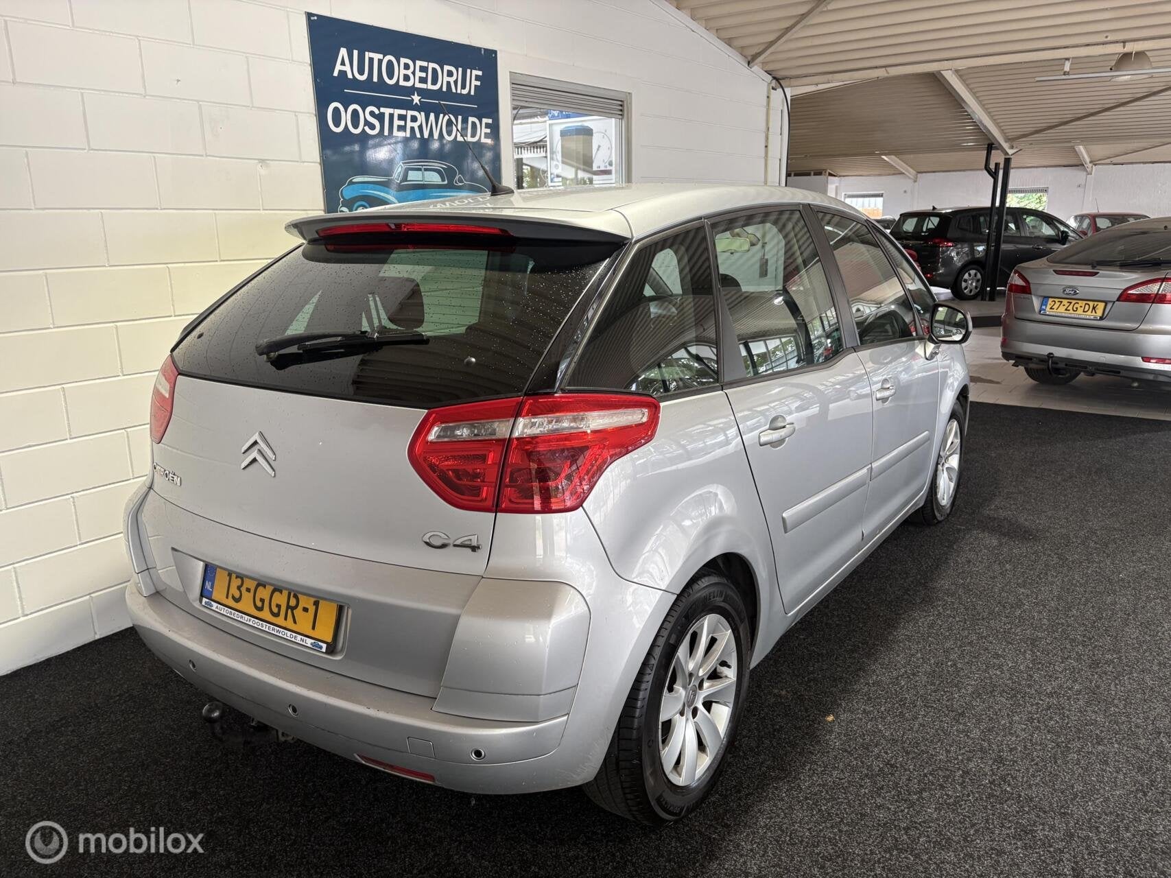 Citroen C4 Picasso 2.0-16V Ambiance 5p Automaat - Apk - Crui, Auto's, Citroën, Stof, Gebruikt, Zwart, 4 cilinders