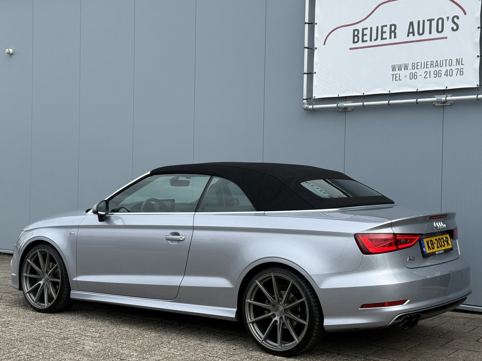 Audi A3 Cabriolet 1.4 TFSI Ambition Sport Edition van €21., Auto's, Audi, Gebruikt, 4 cilinders, Cabriolet, 116 pk