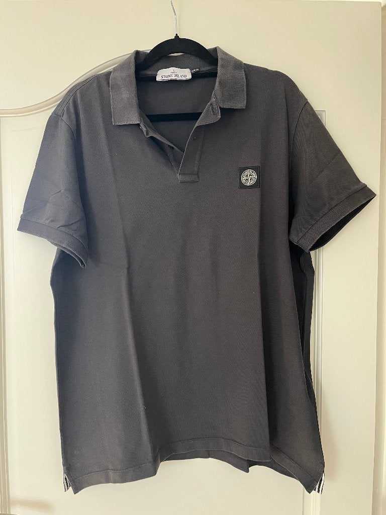Nr. 203 stone island polo shirt xxl Lead Grey, Kleding | Heren, Polo's, Ophalen of Verzenden, Nieuw, Overige maten, Grijs