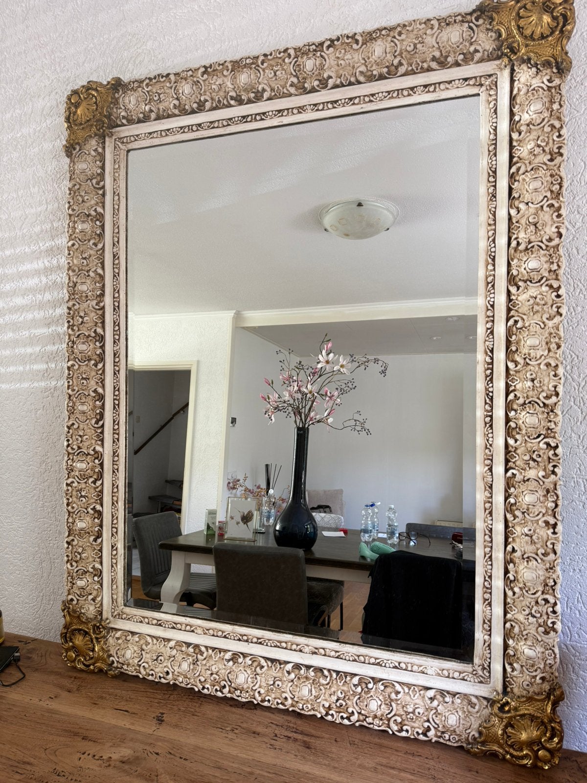 Barok spiegel, Huis en Inrichting, Woonaccessoires | Spiegels, Ophalen of Verzenden, Rechthoekig, Minder dan 100 cm