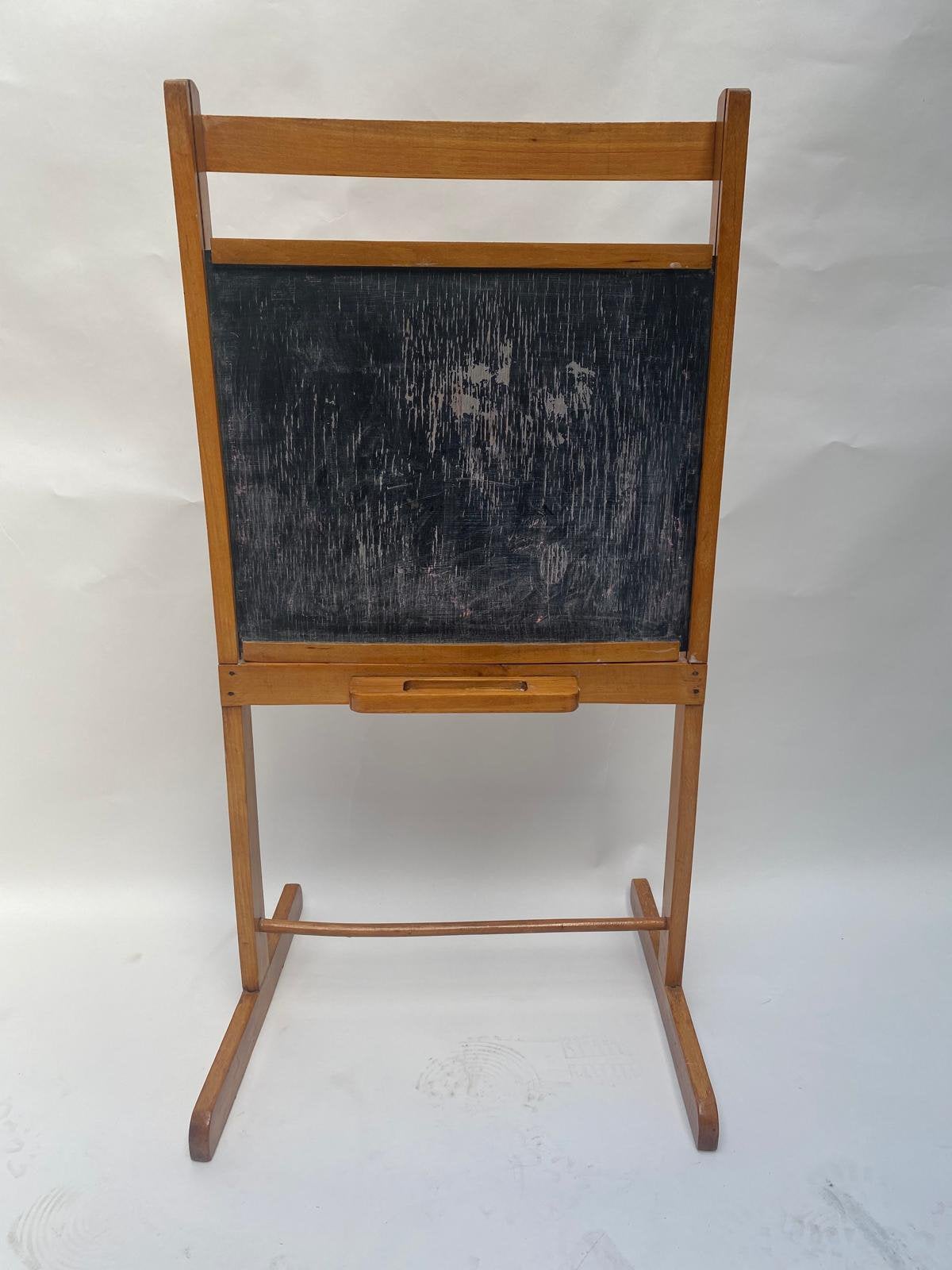 VINTAGE SCHOOLBORD KINDERKAMER, Ophalen, Gebruikt, Krijtbord