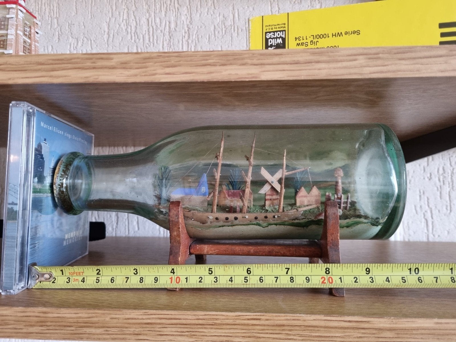 Verzameling van 5 schepen in een fles - decoratief, Verzamelen, Ophalen of Verzenden, Gebruikt