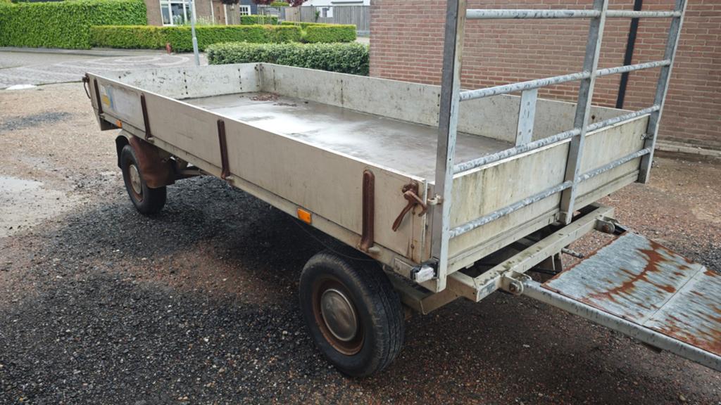 Degelijke Hapert schamelwagen - Ideaal voor zwaar transport, Ophalen