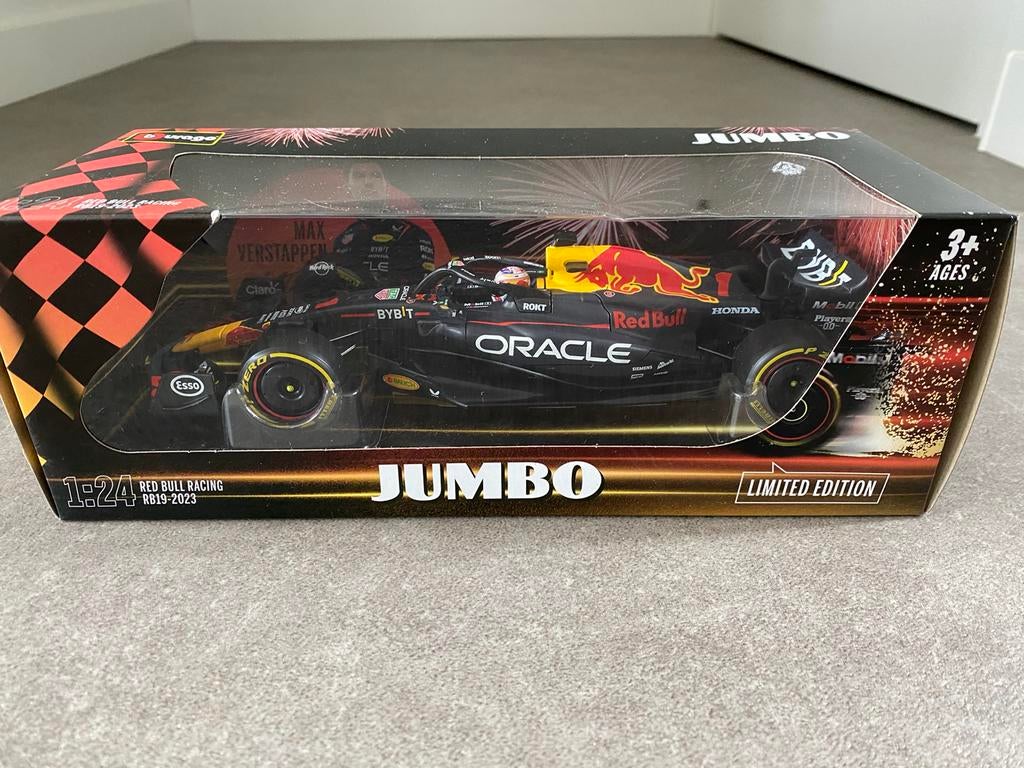 Nieuwe modelauto Jos Verstappen, Hobby en Vrije tijd, Modelauto's | 1:24, Ophalen of Verzenden, Zo goed als nieuw, Bburago