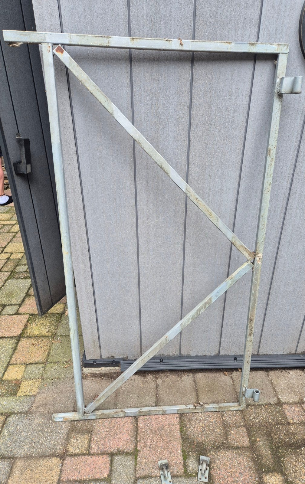 frame voor schutting poort deur, Tuin en Terras, Ophalen, Hout, Draaipoort, 150 tot 200 cm