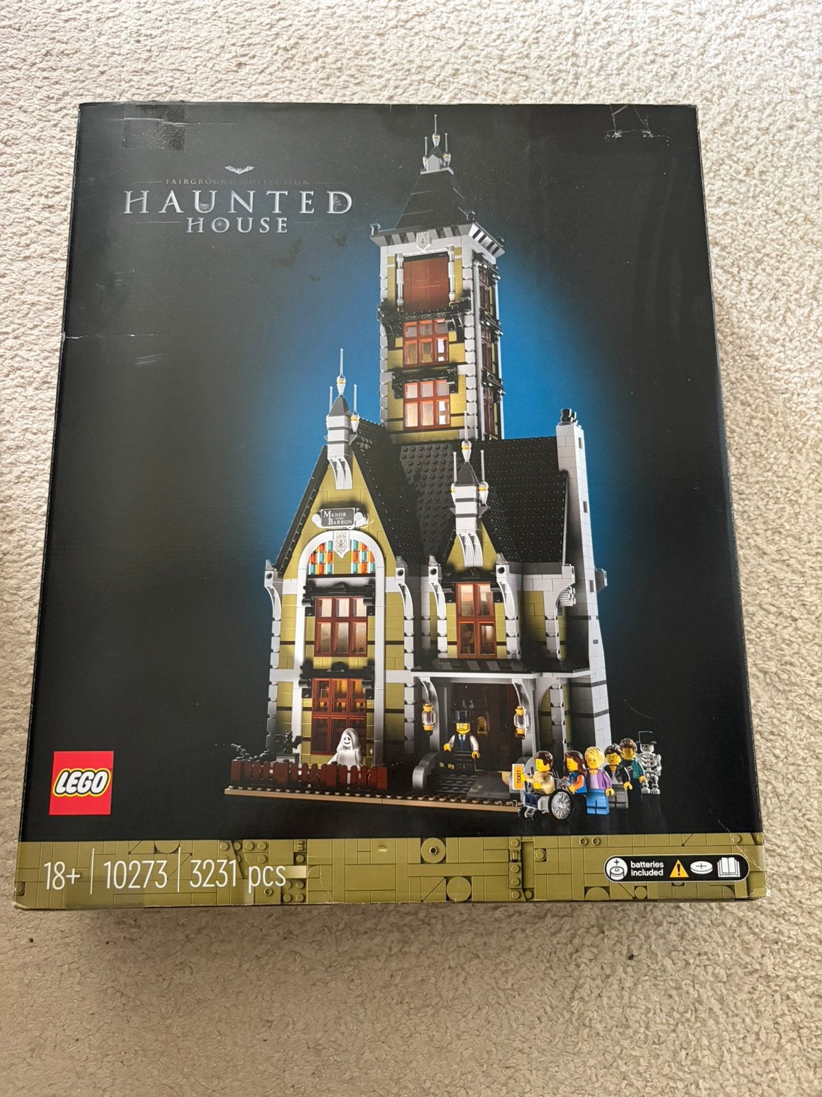 Lego haunted house 10273, Ophalen of Verzenden, Zo goed als nieuw, Groter dan 1:32