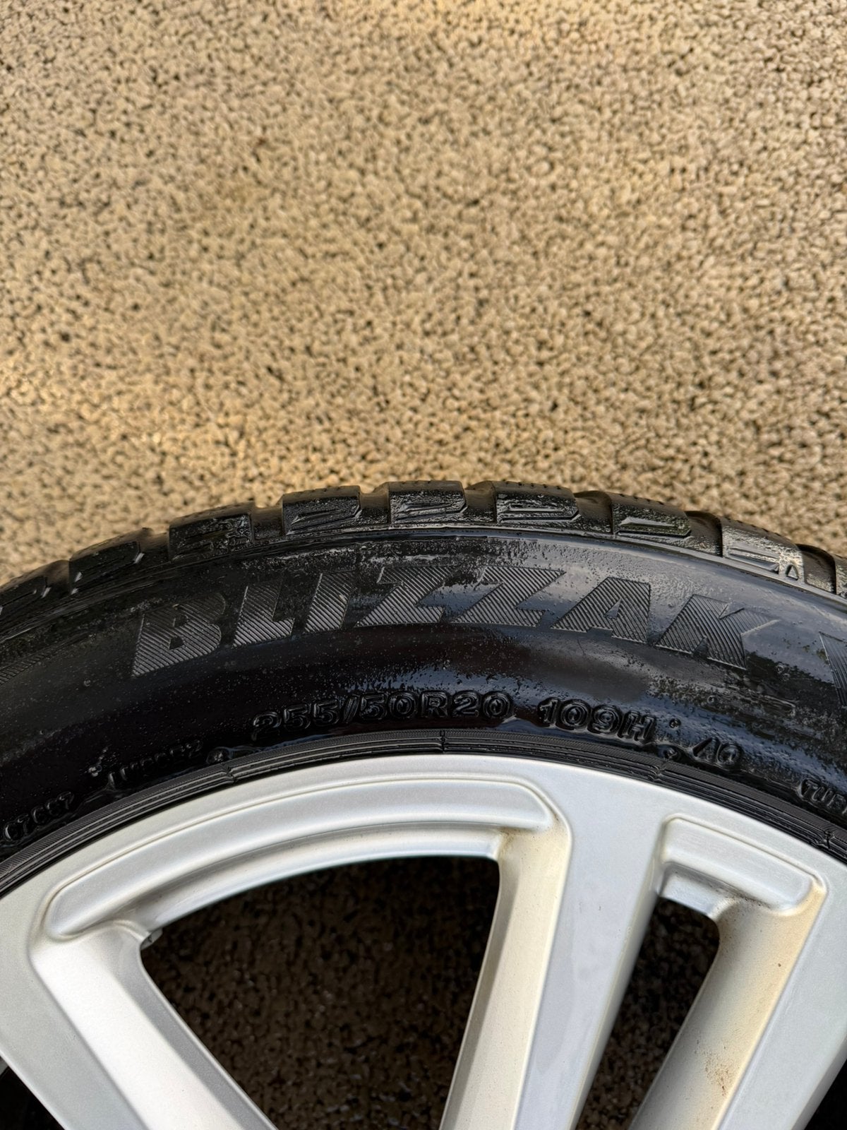 Audi banden en velgen 255/50R 20, Ophalen, Gebruikt, 255 mm, Banden en Velgen