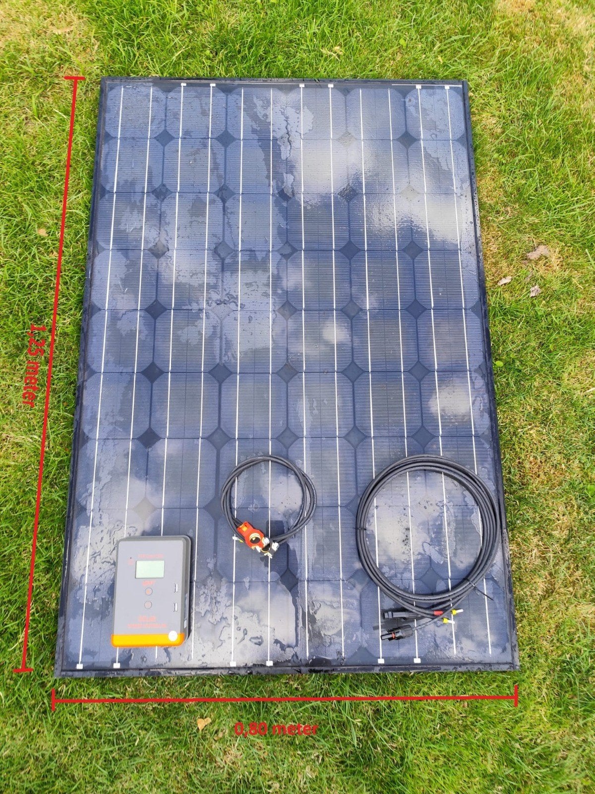 off-grid zonnepaneel set 12/24 volt 132 watt, Ophalen