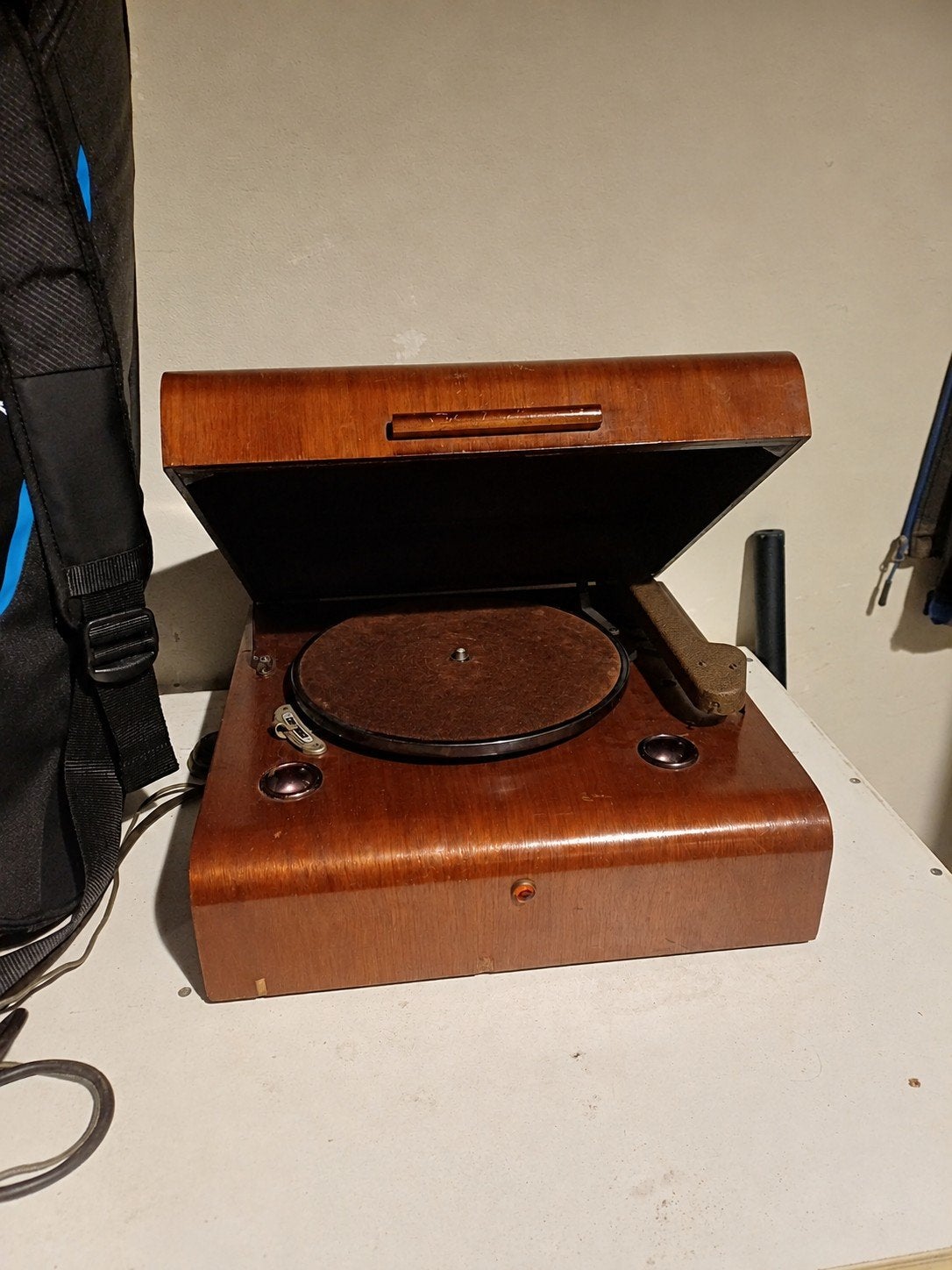 Vintage 78 toeren platenspeler, Ophalen of Verzenden, Gebruikt, Platenspeler, Overige merken