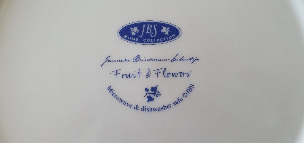 serviesgoed Fruit & Flowers + extra pieces, Ophalen, Gebruikt, Keramiek, Overige typen