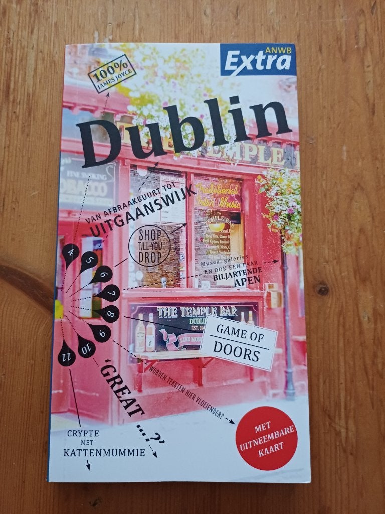 Reisgids ANWB extra Dublin, ANWB, Europa, Ophalen of Verzenden, Zo goed als nieuw