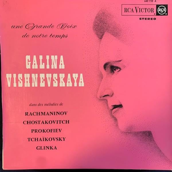 ELPEE - Galina Vishnevskaya - RÉCITAL - Alexander Dedyukhin, Cd's en Dvd's, Vinyl | Klassiek, Overige typen, Inclusief binnenhoes