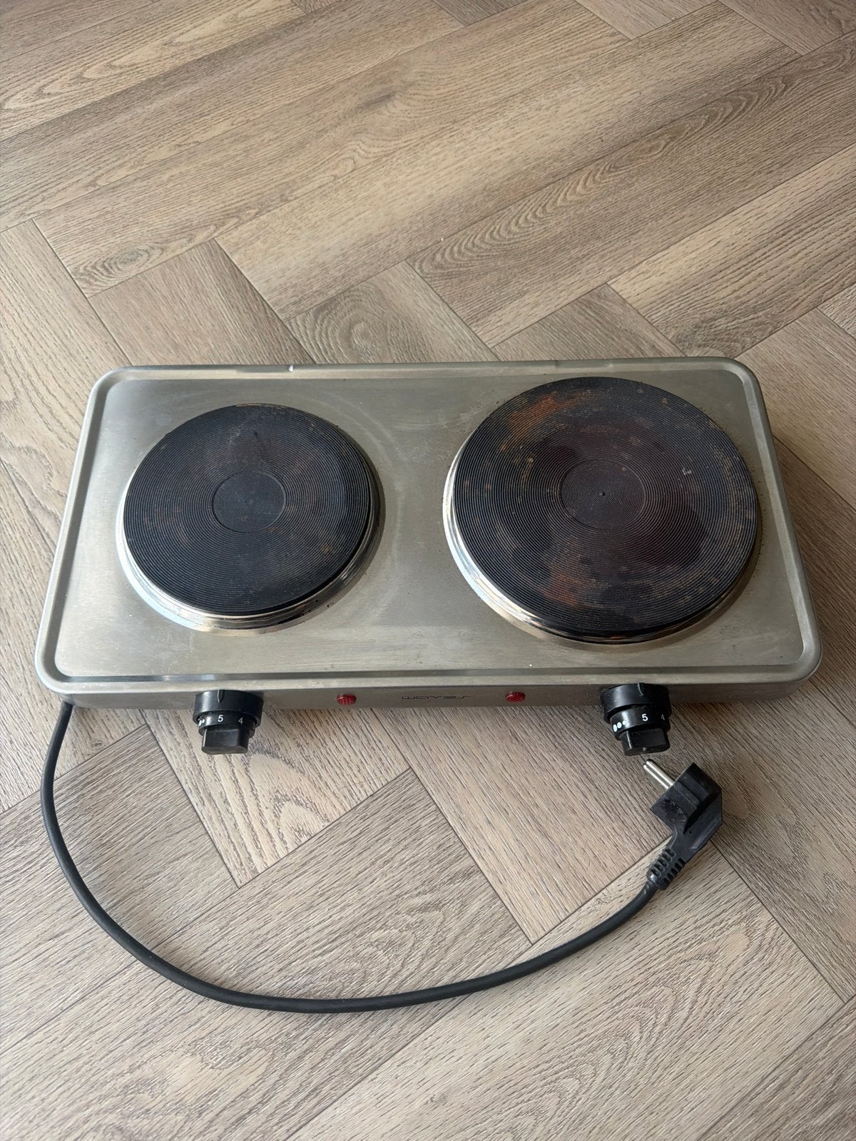 Waves Elektrische Kookplaat met 2 Kookzones, Witgoed en Apparatuur, Gebruikt, 3 kookzones of minder, Ophalen of Verzenden, Vrijstaand
