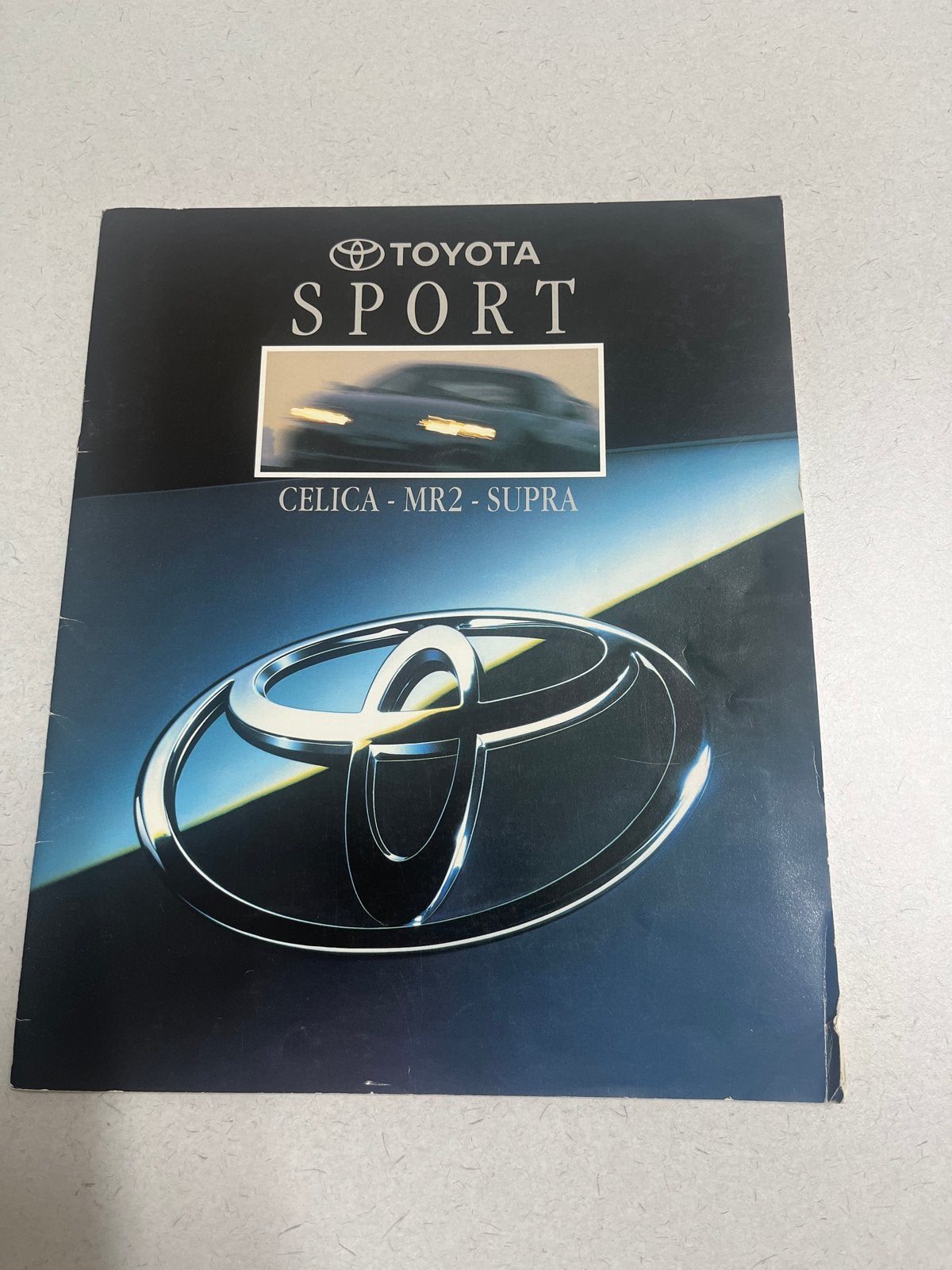 Toyota Sport Catalogus 1994 - Celica, MR2, Supra, Ophalen of Verzenden, Gelezen, Toyota
