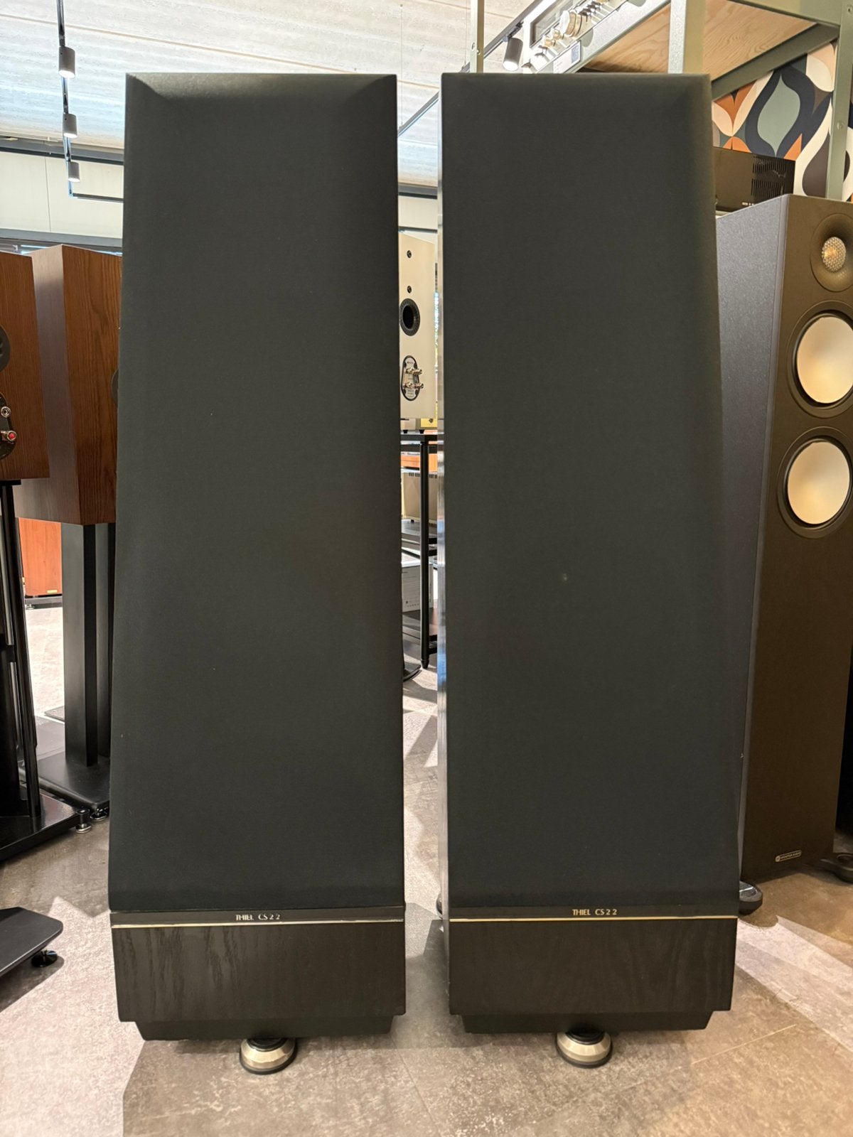 Thiel CS 2.2, zeer mooi, met garantie, Vloerstaande luidspreker, Contact@vintageaudiobreda.nl, Zo goed als nieuw, Thiel