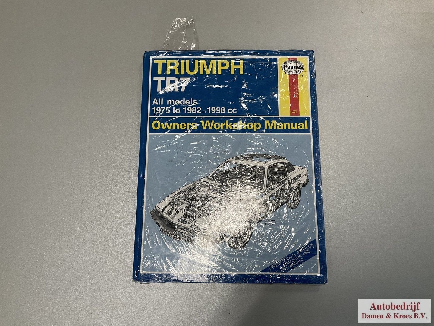 Triumph TR7 Owners Workshop Manual Haynes, Auto diversen, Ophalen of Verzenden