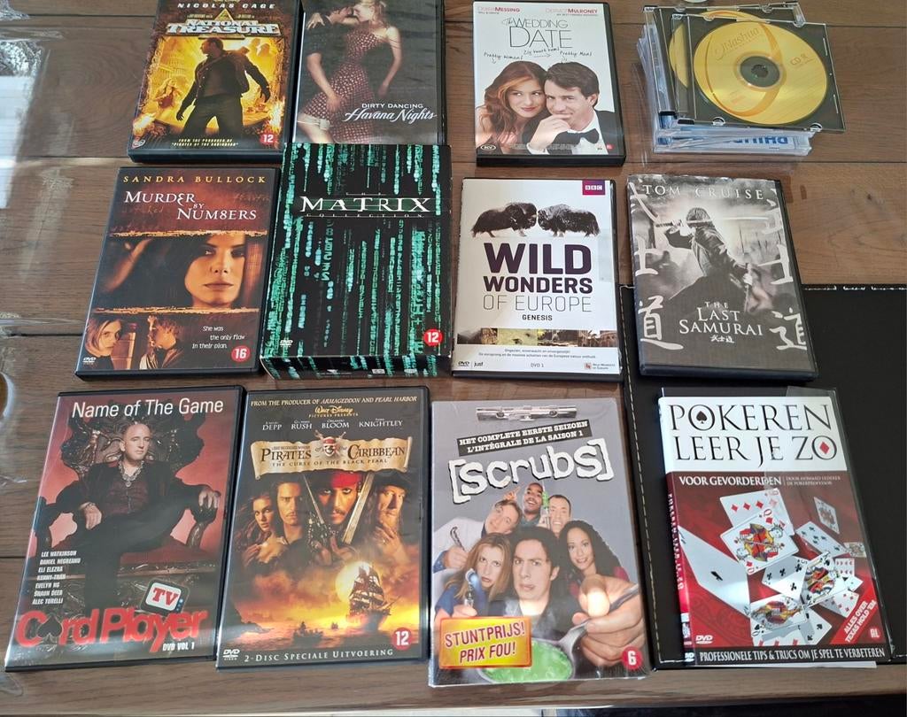 Dvd's: The Matrix, Wild Wonders of Europe, Scrubs, Alle leeftijden, Ophalen of Verzenden, Zo goed als nieuw