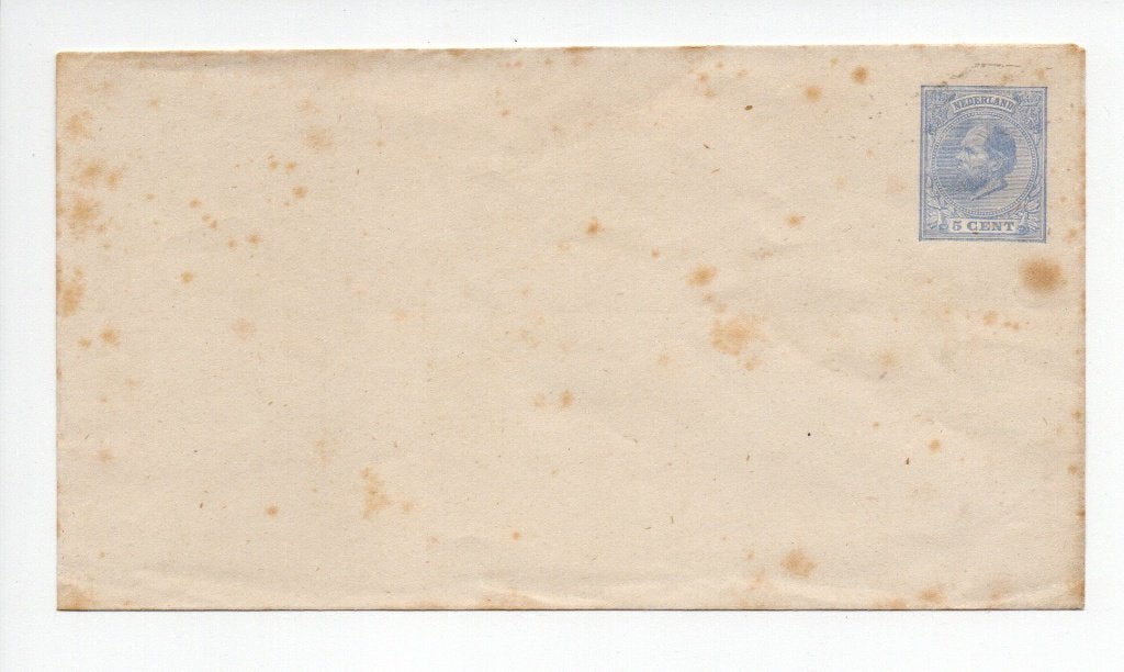 Envelop. Geuzendam 4.  met ingedrukte Postzegel 5 Cent, Ophalen of Verzenden, Envelop