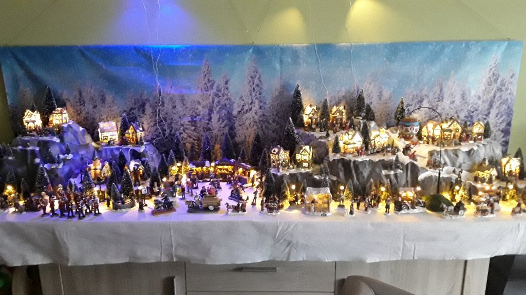 Kerst tafereel, Diversen, Ophalen, Gebruikt