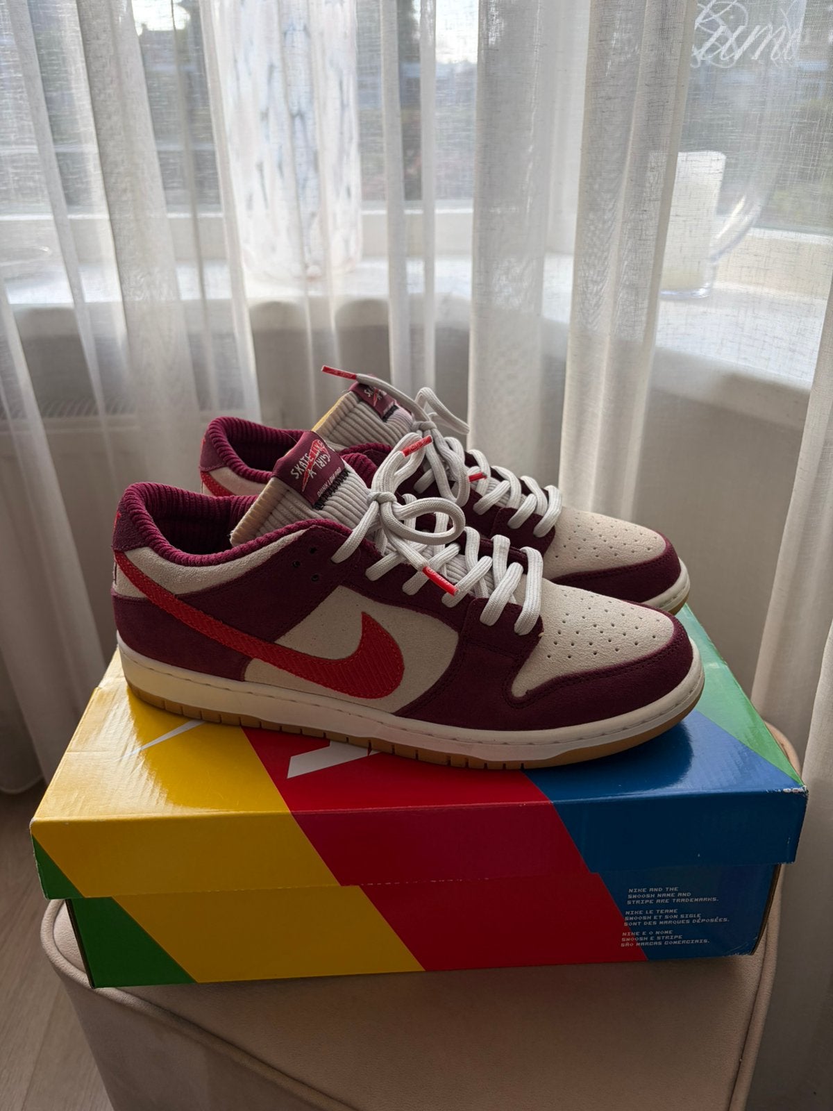 Nike SB Dunk Low QS Skate like a girl, Ophalen of Verzenden, Zo goed als nieuw, Overige kleuren