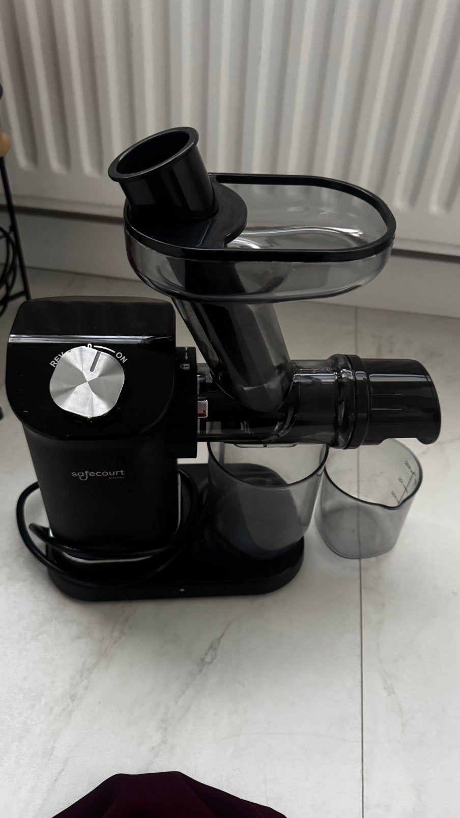 Safecourt juicer, Witgoed en Apparatuur, Juicers, Ophalen of Verzenden, Gebruikt