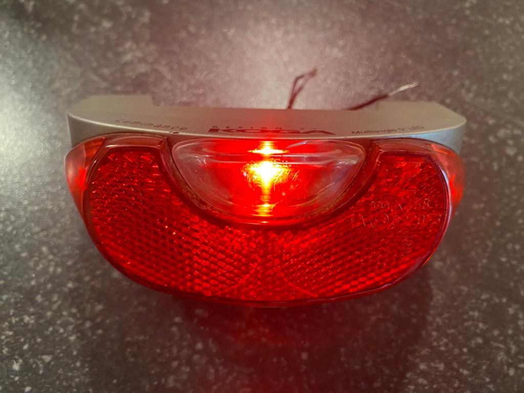 Koga BM Luminance, Ophalen of Verzenden, Gebruikt, Dynamo, Achterlicht