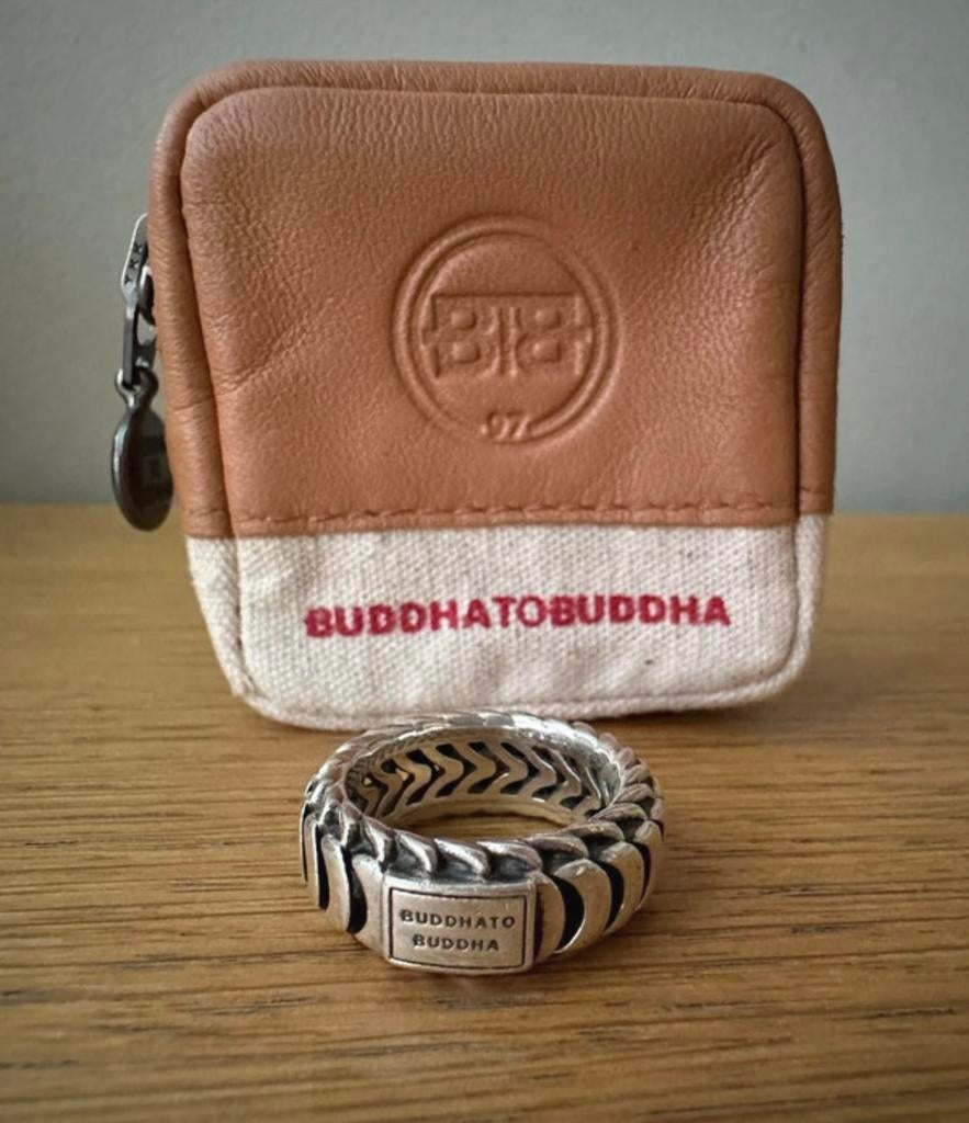 Buddha to Buddha ring maat 17, Ophalen of Verzenden, Zo goed als nieuw, 17 tot 18, Dame of Heer