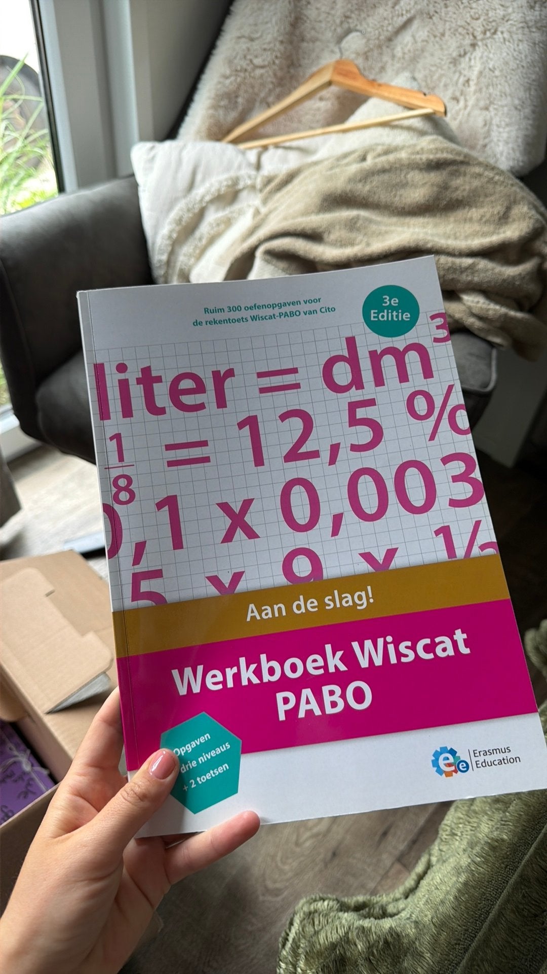 Erasmus Education - Werkboek Wiscat Pabo, Boeken, Erasmus Education, Ophalen of Verzenden, Zo goed als nieuw, Nederlands