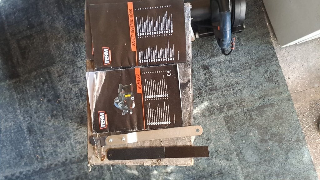 grote ferm muurfrees, Ophalen, Muurfrees, Elektrisch, Ferm