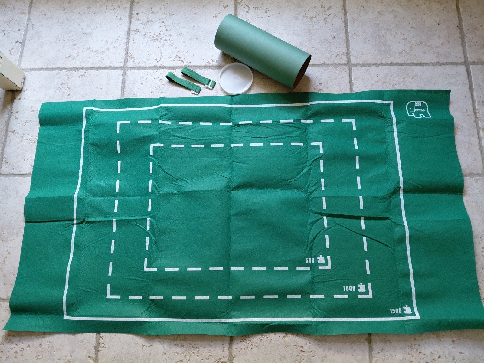 Jumbo Puzzelmat, Hobby en Vrije tijd, Denksport en Puzzels, Ophalen of Verzenden, 500 t/m 1500 stukjes, Overige typen