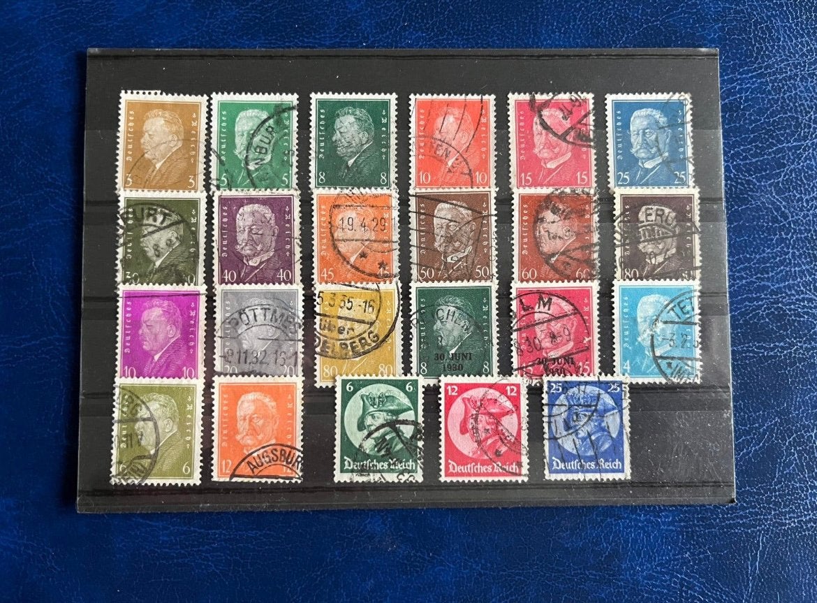 Postzegels Duitse Rijk kavel 7, Postzegels en Munten, Ophalen of Verzenden, Duitse Keizerrijk