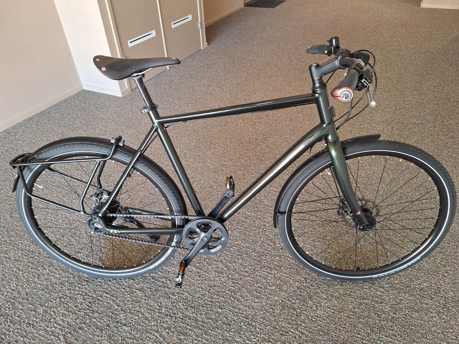Bulls Urban 11S beltdrive sportieve stadsfiets, Minder dan 10 versnellingen, Zo goed als nieuw, 57 tot 61 cm, Ophalen