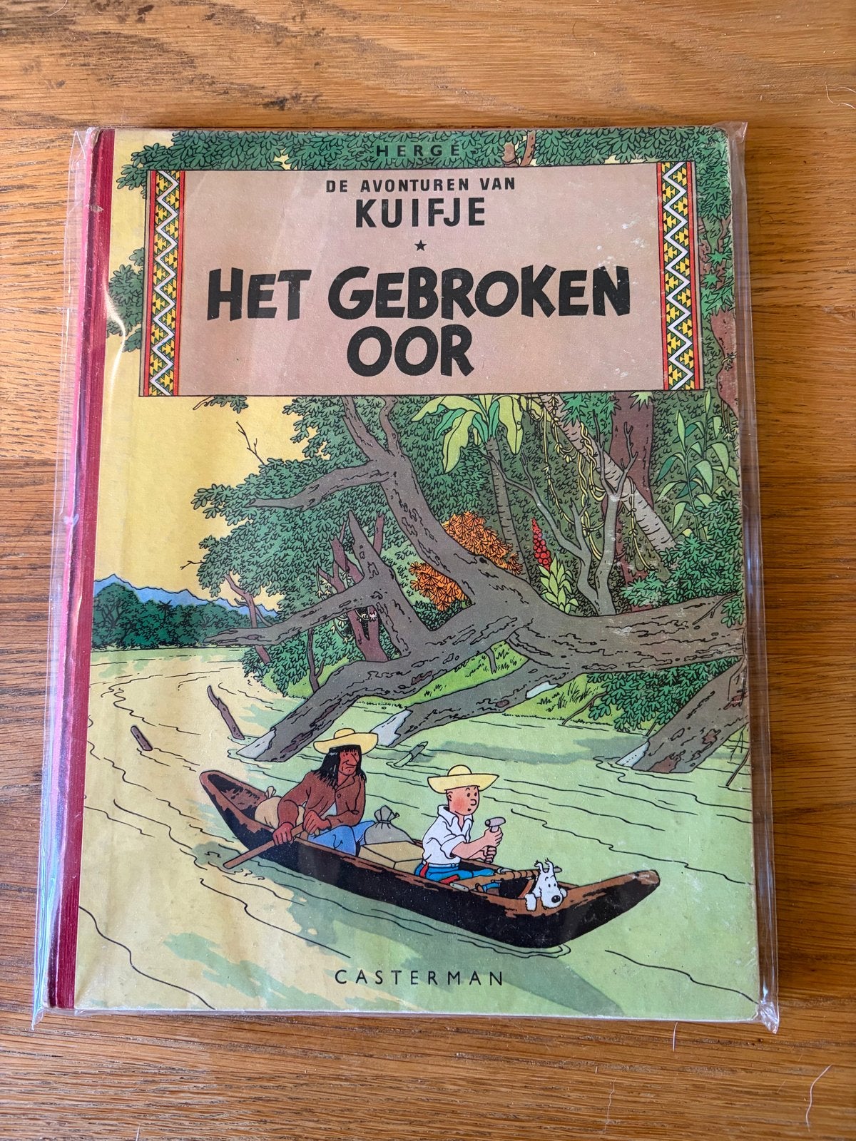 Kuifje: Het Gebroken Oor - Klassiek stripboek, Boeken, Eén stripboek, Ophalen of Verzenden, Gelezen
