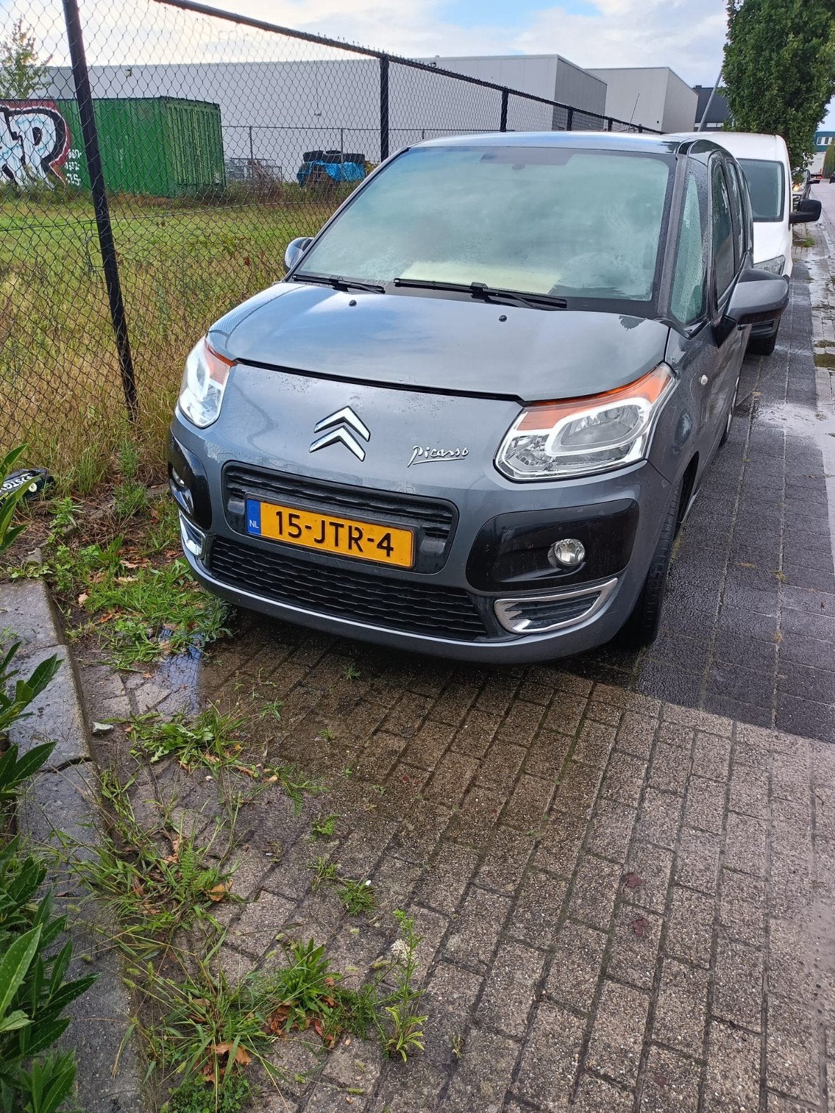 Citroën C3 Picasso 1.6 VTI 2009 Grijs leuke koppakking, Auto's, Citroën, Voorwielaandrijving, 4 cilinders, Handgeschakeld, 500 kg