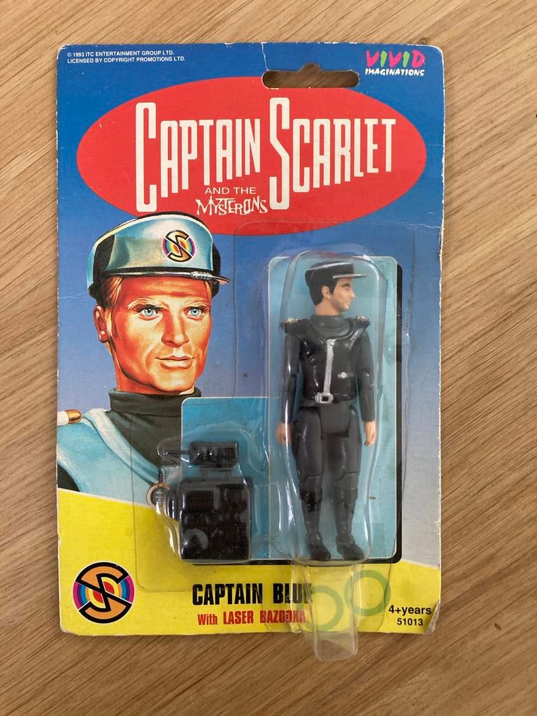 Captain Scarlet and the Mysterons - Error Pack Captain Black, Ophalen, Nieuw