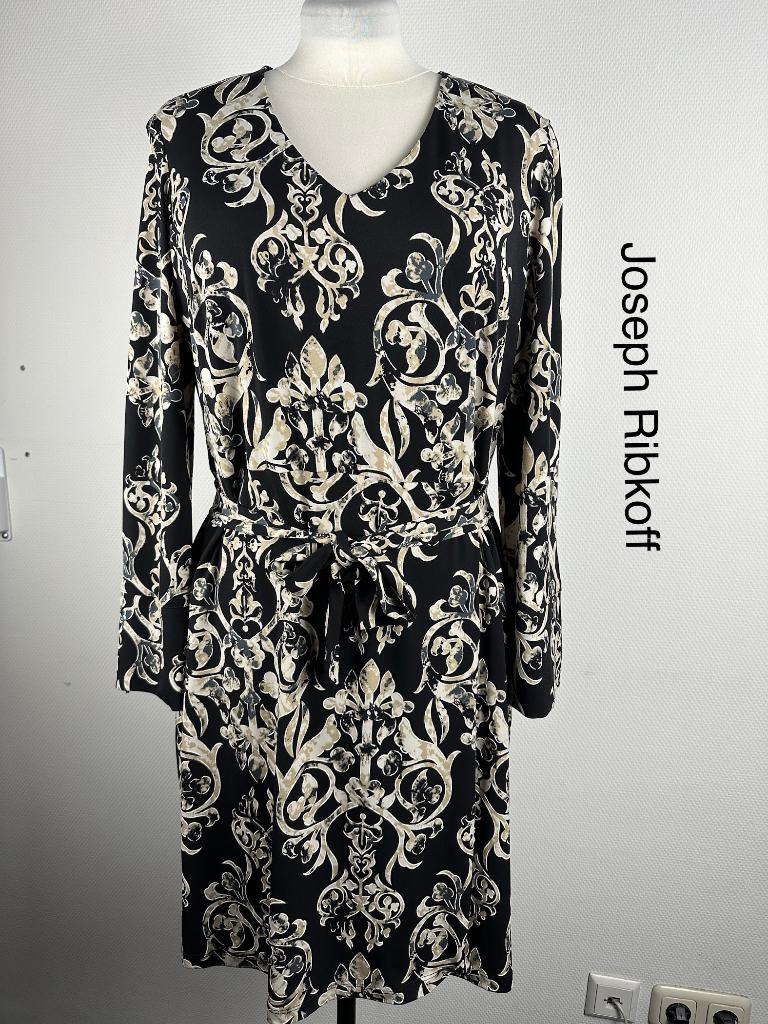 Joseph Ribkoff Jurk  (mt: 46) 18,6/57, Joseph Ribkoff, Joseph Ribkoff, Zwart, Maat 46/48 (XL) of groter