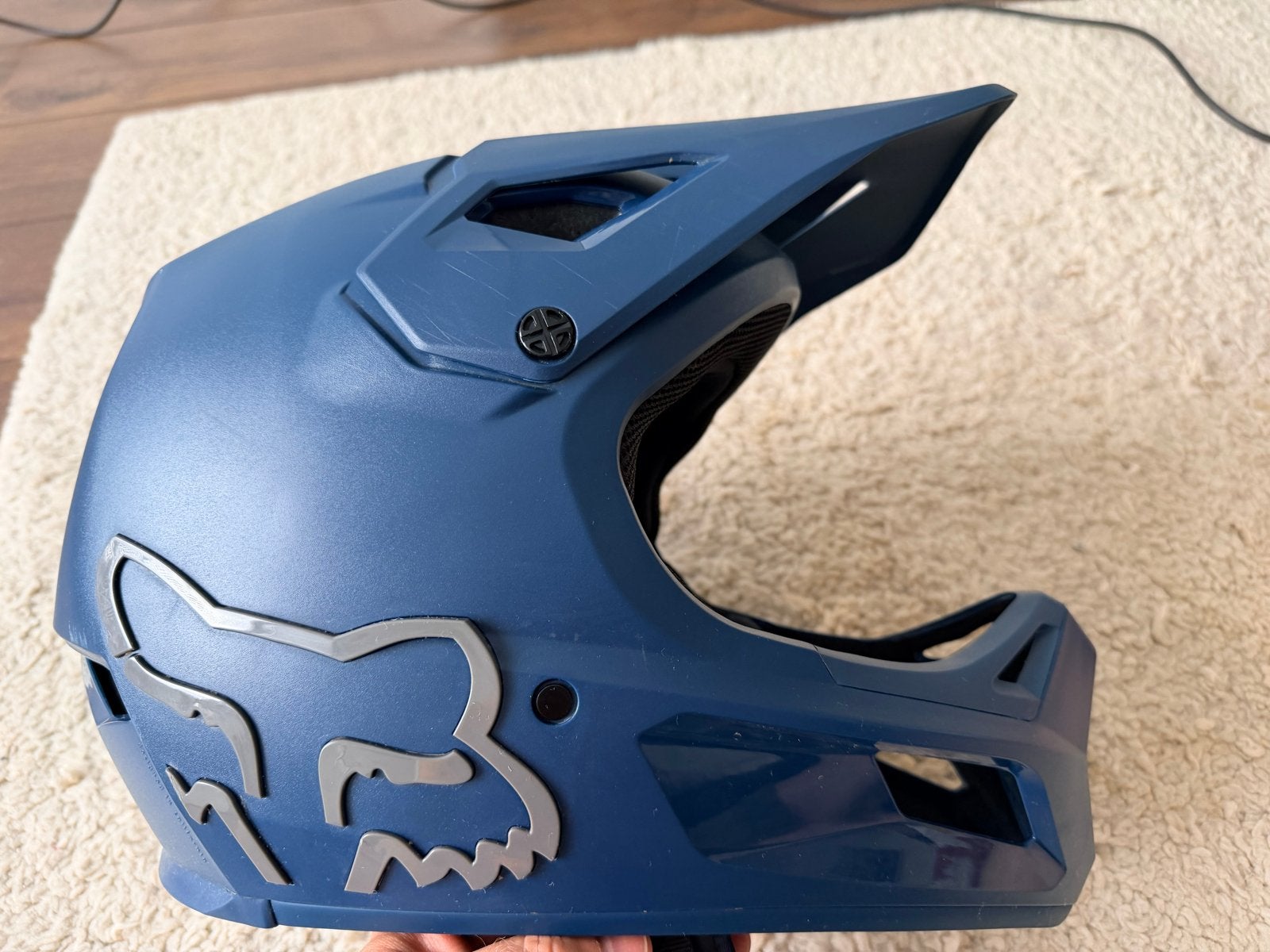 Fox Racing Rampage Fullface Helm Maat XL - Licht Gebruikt, Ophalen, Gebruikt, XL, Heer of Dame