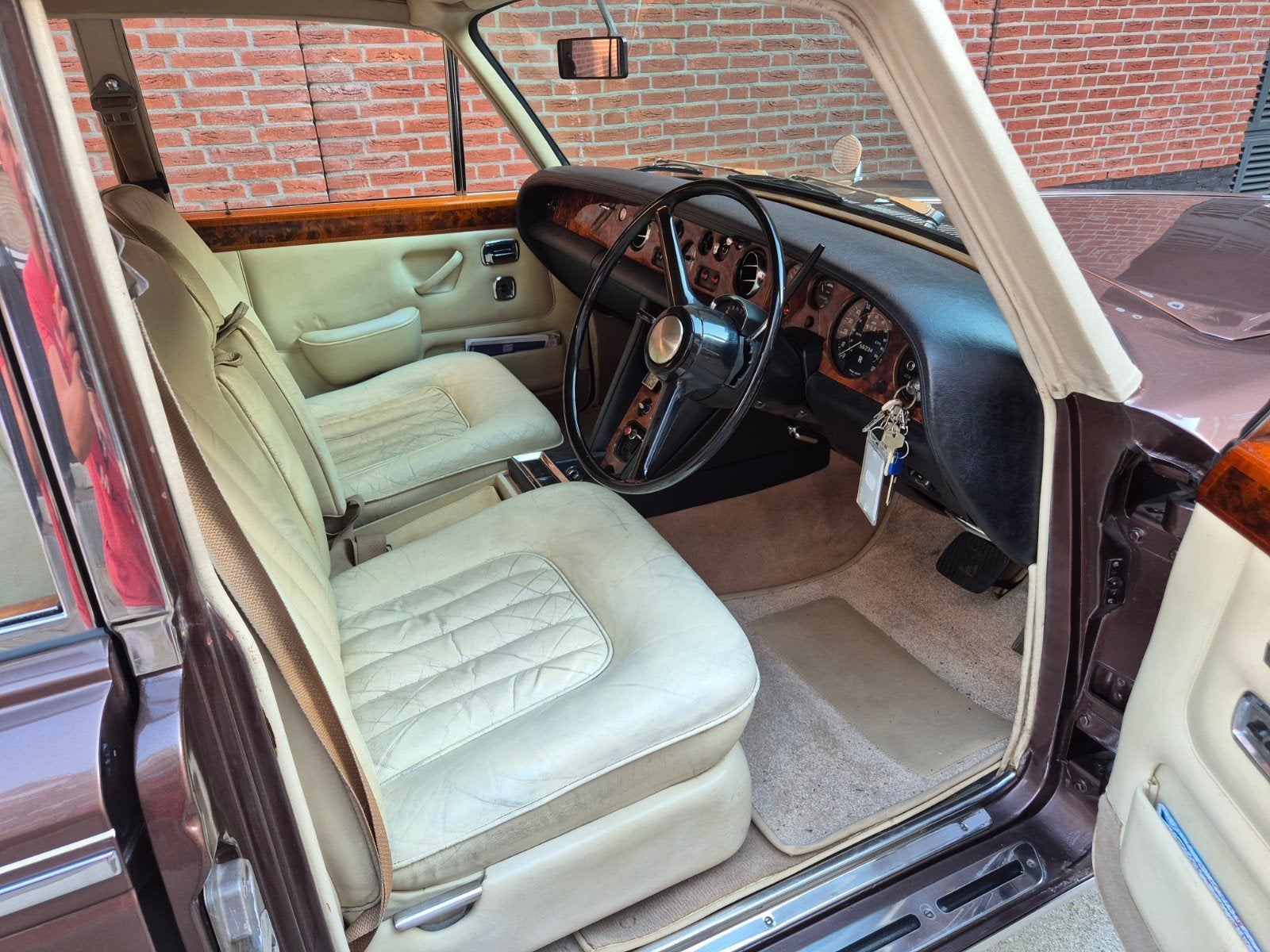 Rolls-Royce Silver Shadow op LPG!! 6.7 AUT 1970 Bruin, foto 4