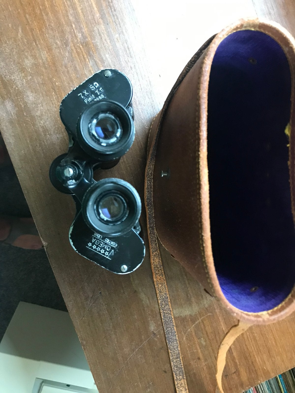 Zenith Super Verrekijker, Gebruikt, 8 tot 12x, Met hoes of tas, Porro (met knik)