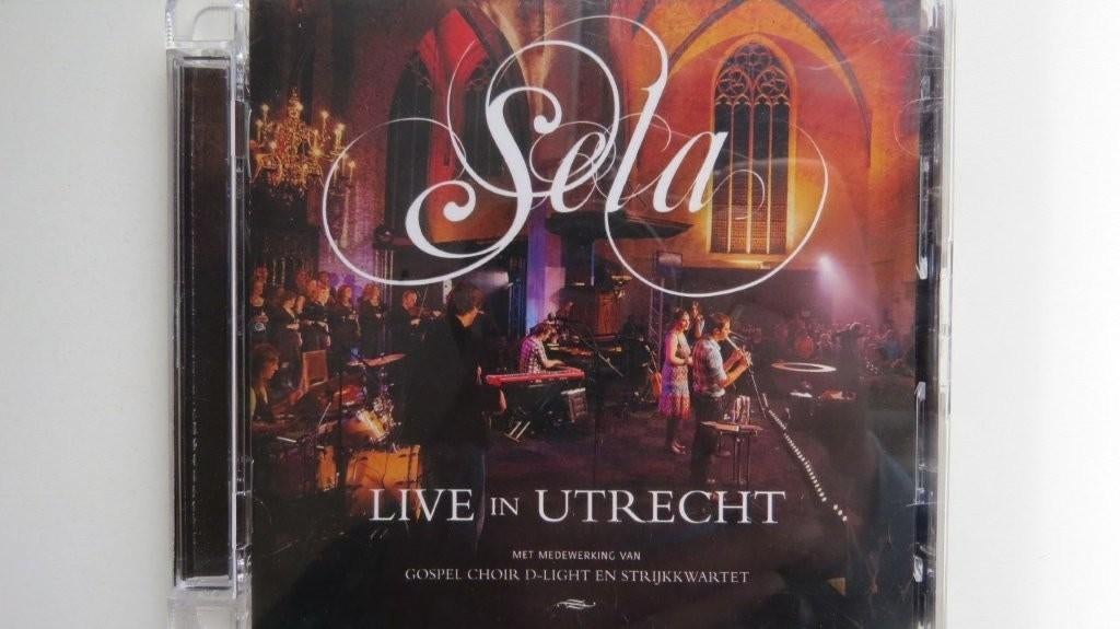 Cd en dvd: Sela, Live vanuit Utrecht, Cd's en Dvd's, Ophalen of Verzenden, Zo goed als nieuw, Gospel