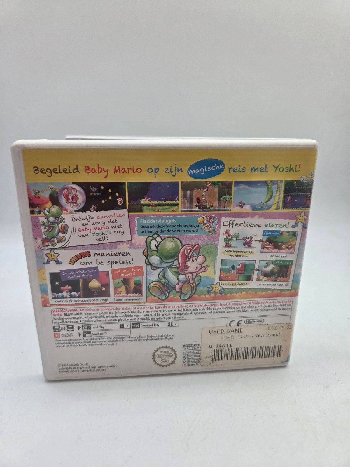 Yoshi's New Island - Nintendo 3DS, Spelcomputers en Games, Nintendo, 1 speler, Zo goed als nieuw, Vanaf 3 jaar