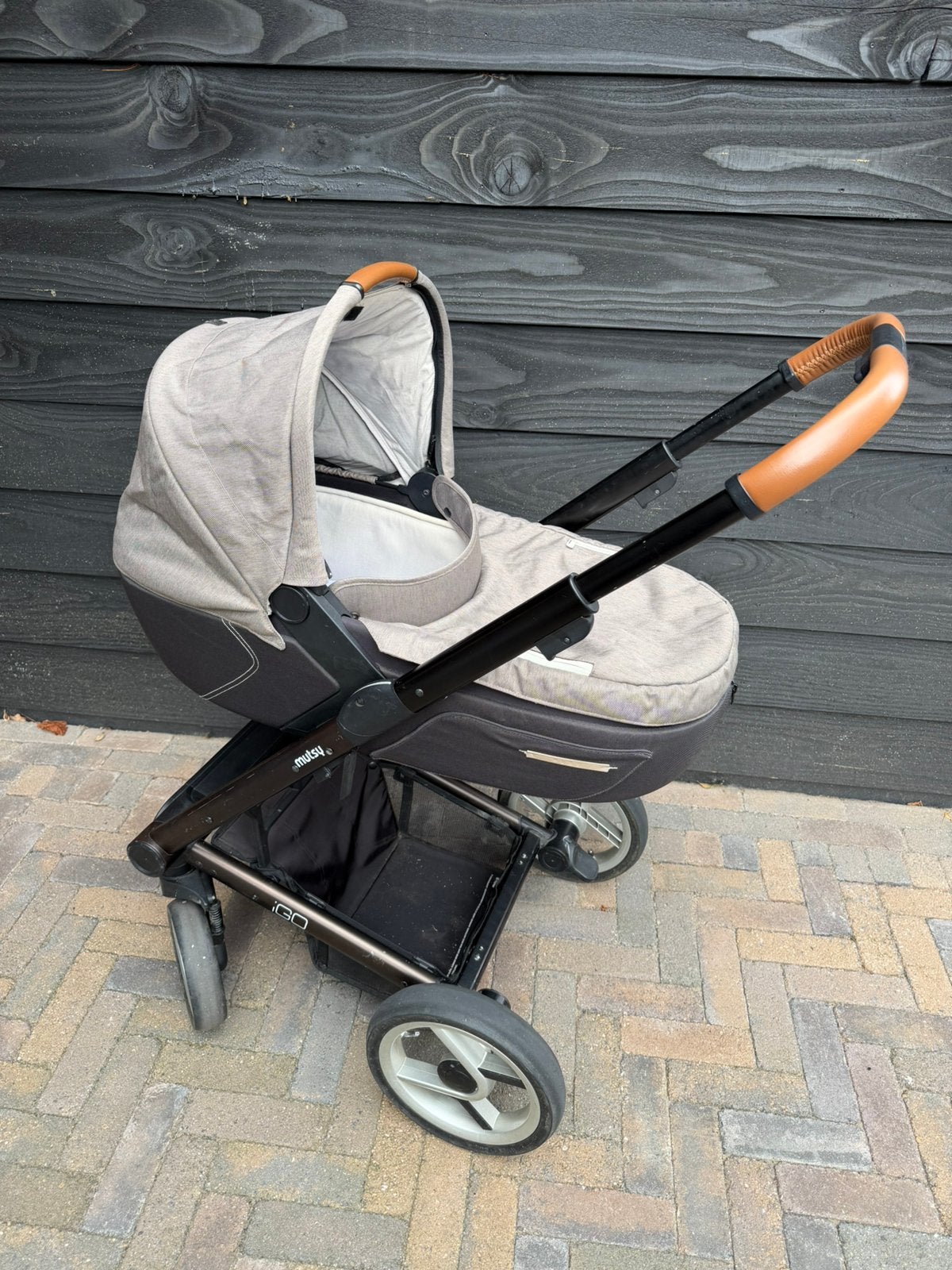 Mutsy igo sand/beige, Ophalen, Gebruikt, Mutsy