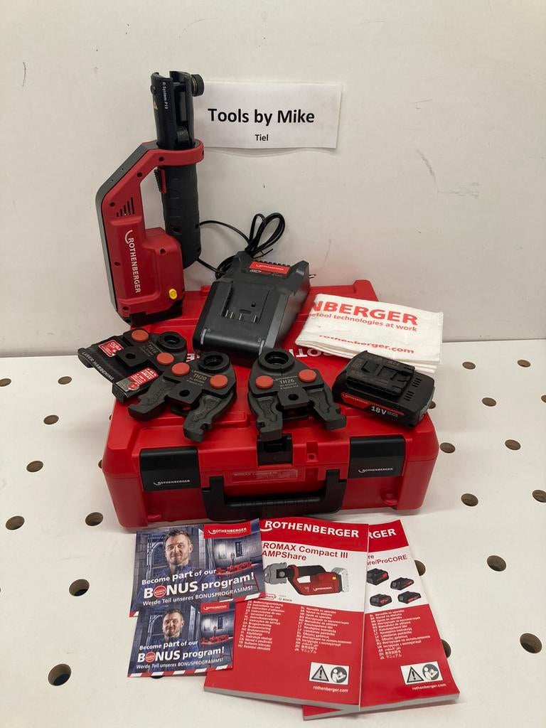 Nieuwe rothenberger romax compact ||| Perstang, Doe-het-zelf en Verbouw, Gereedschap | Handgereedschap, Nieuw, Ophalen