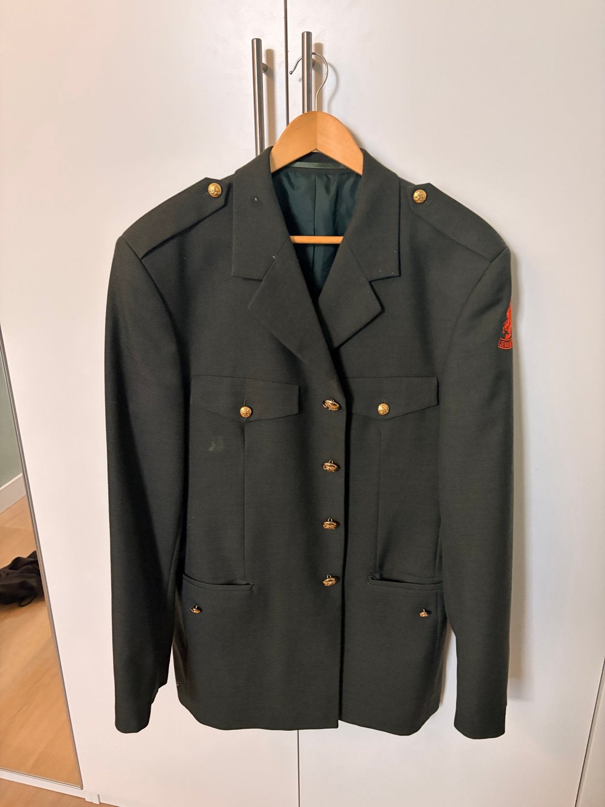 Militair uniform jasje - Koninklijke Marechaussee, Ophalen of Verzenden, Marechaussee, Nederland, Kleding of Schoenen