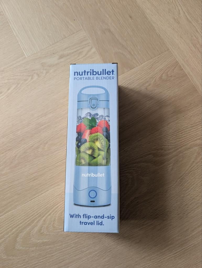 Nutribullet Portable Blender - Nieuw in doos, Witgoed en Apparatuur, Blenders, Ophalen of Verzenden, Nieuw, Blender to go